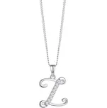 Preciosa Stříbrný náhrdelník písmeno "Z" 5380 00Z (řetízek, přívěsek) + 2 měsíce na vrácení zboží