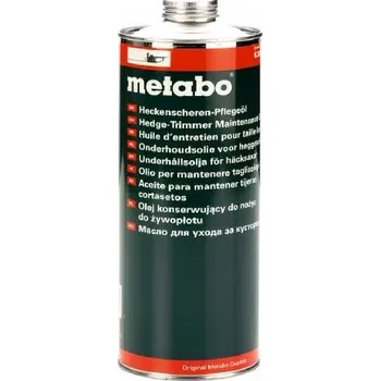 Nůžky na živý plot Metabo Příslušenství - Olej pro nůžky na živé ploty, 1 l 630474000