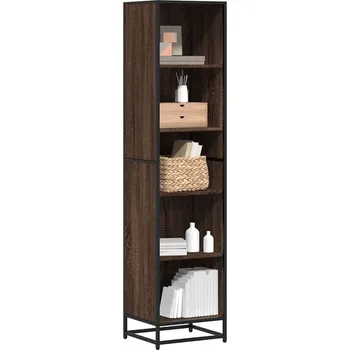 Nábytek vidaXL Knihovna 40x35x170,5 cm kompozitní dřevo [849143] Barva: hnědý dub