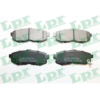 Brzdová destička Sada brzdových destiček, kotoučová brzda LPR 05P1503