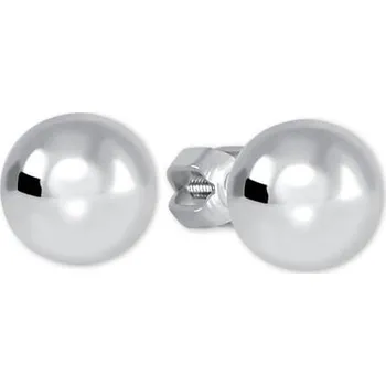 Náušnice Brilio Silver Stříbrné pecičkové náušnice 431 001 02715 04 + 2 měsíce na vrácení zboží