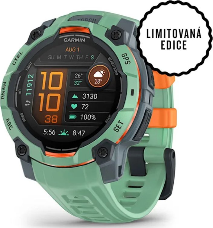 Garmin Instinct 3 – 45 mm AMOLED Neotropic 010-02936-01 + možnost výměny do 90 dní