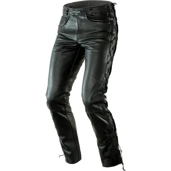 Moto kalhoty Kožené kalhoty se šněrováním Ozone Heavy, kalhoty na motorku, velikost 5XL