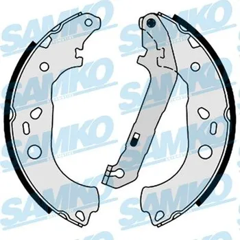 Brzdová čelist Sada brzdových čelistí SAMKO 88600