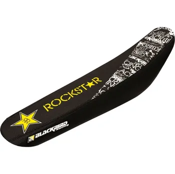 Moto sedlo BLACKBIRD potah sedadla KTM SX/SXF 19-20, EXC 20 ROCKSTAR ENERGY