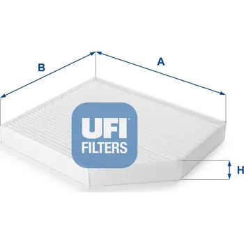 Ventilátor topení a klimatizace Filtr, vzduch v interiéru UFI 53.153.00