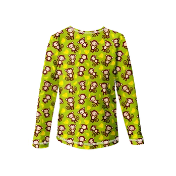 WAMU Dětské tričko s dlouhým rukávem MONKEY BUSINESS vel. 110-116