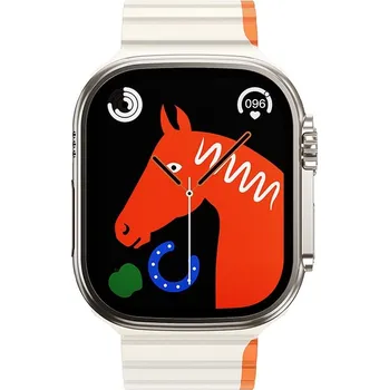 Řemínek na hodinky Řemínek HOCO pro Apple Watch 38 / 40 / 41 mm AS102 starlight s oranžovou barvou