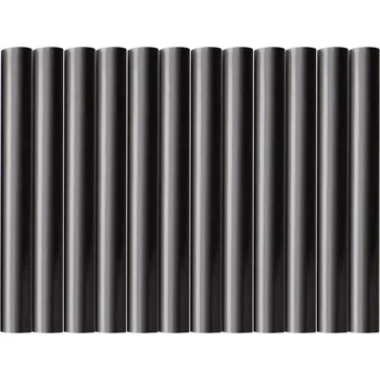 Náplně do tavné pistole - tyčinky 11x100 mm, černé, sada 12 ks - EXTOL CRAFT EX9913