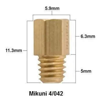 Karburátor PROX hlavní tryska MIKUNI TYP 4/042 průměr #230 (1 ks)