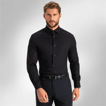 Pánská košile Pánská košile BANDI, model REGULAR PATRONI Nero