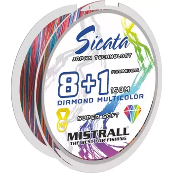 Mistrall šňůra Sicata JGS X8+1 0,06mm 150m