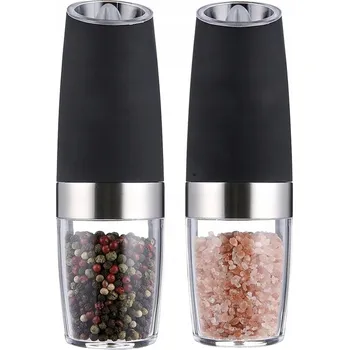 Kuchyňský mlýnek Sada Automatický Elektrický Mlýnek Gravitační na Sůl a Pepř