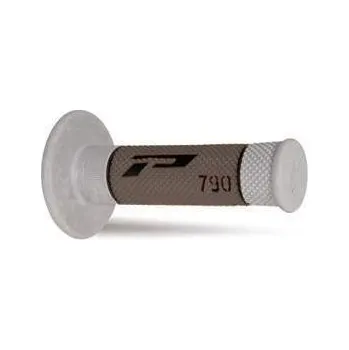 PROGRIP gripy PG790 OFF ROAD (22+25mm, délka 115mm) barva černá/tmavěšedá/šedá (trojdílné)