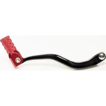 ACCEL řadící páčka (řadička) HONDA CR 250 02-07 hliníková, barva černá, koncovka červená