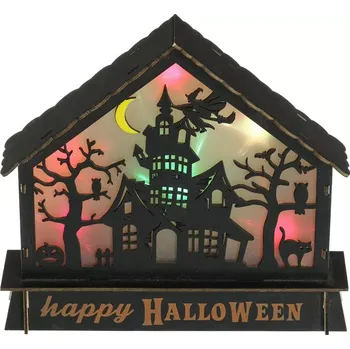 Vánoční dekorace RHW 021 Strašidelný hrad 6LED RGB RETLUX (Dekorace)