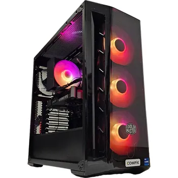 Stolní počítač Compik Herní PC AMD Ryzen 5 8500G / 32GB DDR5/ Nvidia RTX 5070 12GB/ 1TB SSD/ 750W