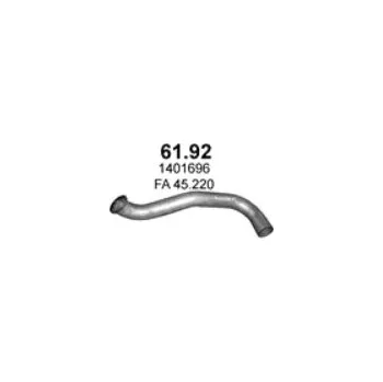 Auto-moto Výfuk - trubka výfuku (61.92)