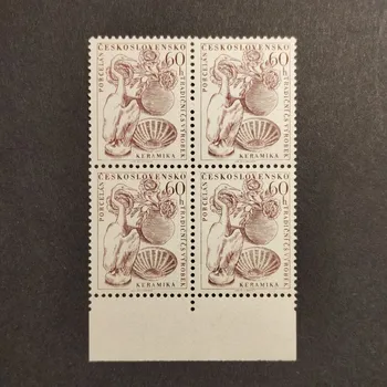 Sběratelství Čtyřblok ČSR, 1,40Kčs, Pof.897**