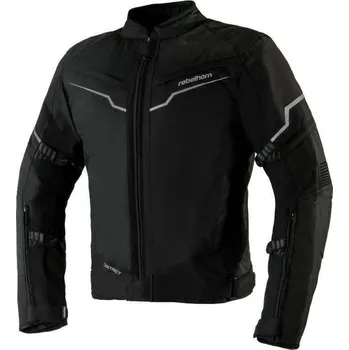 Sport Moto bunda Rebelhorn District, černá textilní bunda, velikost XXL