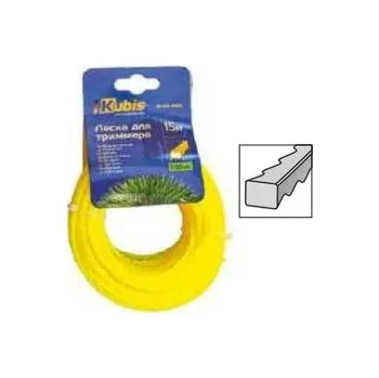 Žací struna do křovinořezu 3.00 mm*15 m, "ozubená" | 01-08-8301 Kubis