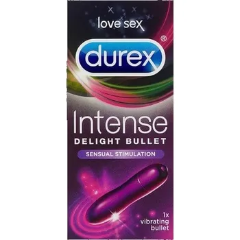 Vibrátor Durex Mini vibrátor Intense (Delight Bullet) 1 ks + 2 měsíce na vrácení zboží