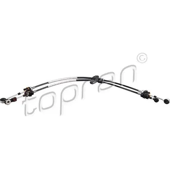 Tažné lanko, ruční převodovka TOPRAN 304 625