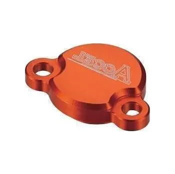 Brzdový komplet ACCEL víčko zásobníku brzdové kapaliny zadní KTM 50/65/85 03-13, FREERIDE 350 barva oranžo