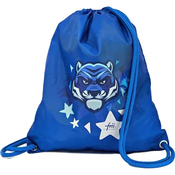 Školní batoh Sportovní stahovací vak Tiger Blue