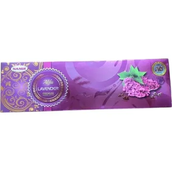 Vonná tyčinka Vonné tyčinky Nandi Lavender Premium 80 gms. box