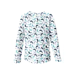 WAMU Dětské tričko s dlouhým rukávem DELFÍNCI vel. 122-128