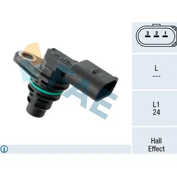 Čidlo automobilu Snímač, poloha vačkového hřídele FAE 79142