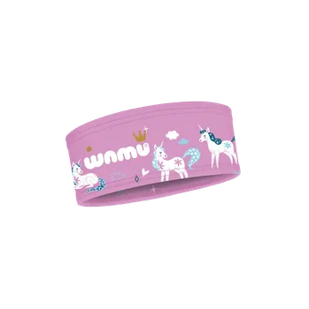 Čelenka WAMU Sportovní čelenka JEDNOROŽCI růžová vel. S