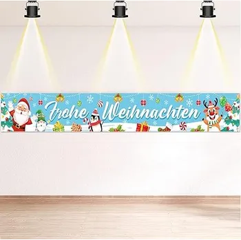 Plakát DPKOW Vánoční dekorační plakát - Německý jazyk 30 cm