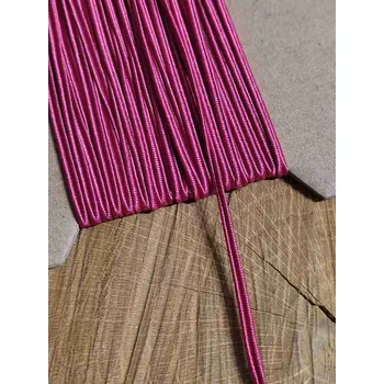 Sutaška šíře 3 mm barva starorůžová tmavá