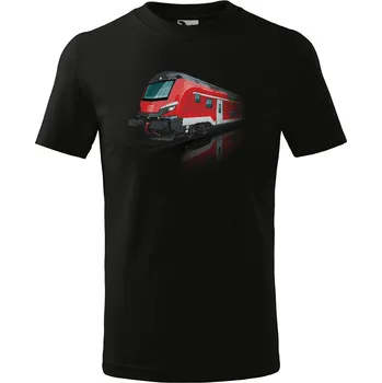 Tričko Škoda 109E - dětské (Velikost: 110, Barva trička: Černá)