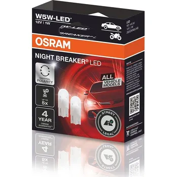OSRAM žárovka Night Breaker LED W5W (CZ homologace) 2 ks OSRAM OR 2825DWNB-2HFB