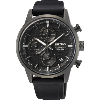 Hodinky Seiko Chronograph Quartz Titanium SSB393P1 + 2 měsíce na vrácení zboží