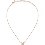 Morellato Bronzový motýlkový náhrdelník s krystaly Passioni SAUN03 + 2 měsíce na vrácení zboží