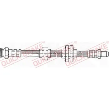 Brzdová hadice Brzdová hadice QUICK BRAKE 32.207
