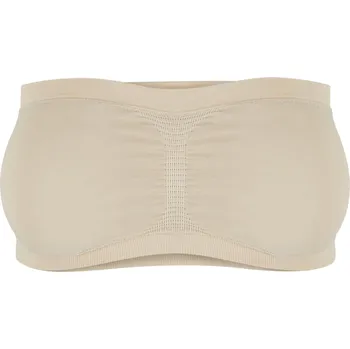 Podprsenka Dámské spodní prádlo URBAN CLASSICS TB683A SOFT SEA GRASS/SOFT SEA GRASS S