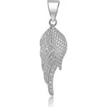 Beneto Stříbrný přívěsek se zirkony Andělské křídlo AGH594 + 2 měsíce na vrácení zboží