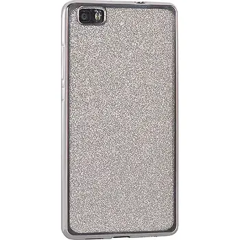 Pouzdro na mobilní telefon Pouzdro Glitter Case Elektro Samsung Galaxy J3 J320 2016 Stříbrné