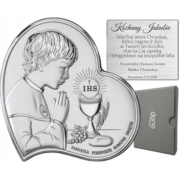 Obraz Obrázek jako Památka na První Svaté Přijímání Vervitas DS03/1O 8x8 cm