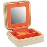 Friedrich Lederwaren Béžová cestovní šperkovnice Boho 20134-1 + 2 měsíce na vrácení zboží