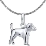 Silvego Stříbrný přívěsek Pes ZTP1202229 + 2 měsíce na vrácení zboží