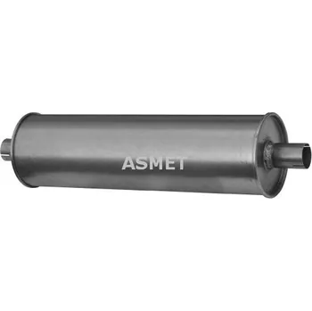 Tlumič výfuku Střední tlumič výfuku ASMET 02.016