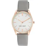 Nine West Analogové hodinky NW/1994RGGY + 2 měsíce na vrácení zboží