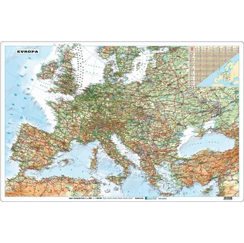 Stolní podložka Linarts Mapa Evropy 3905 stolní podložka 67 x 44 cm