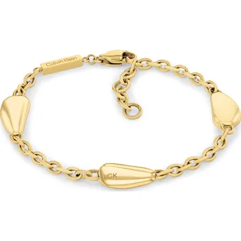 Šperk Calvin Klein Stylový pozlacený náramek Radiant Drops 35000604 + 2 měsíce na vrácení zboží